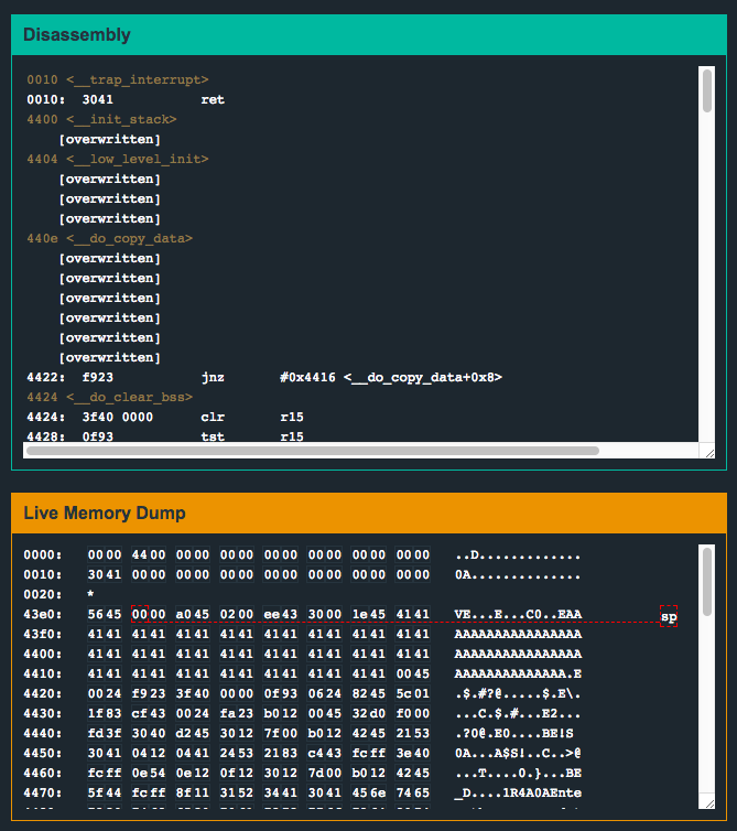 Cusco PC code overwritten