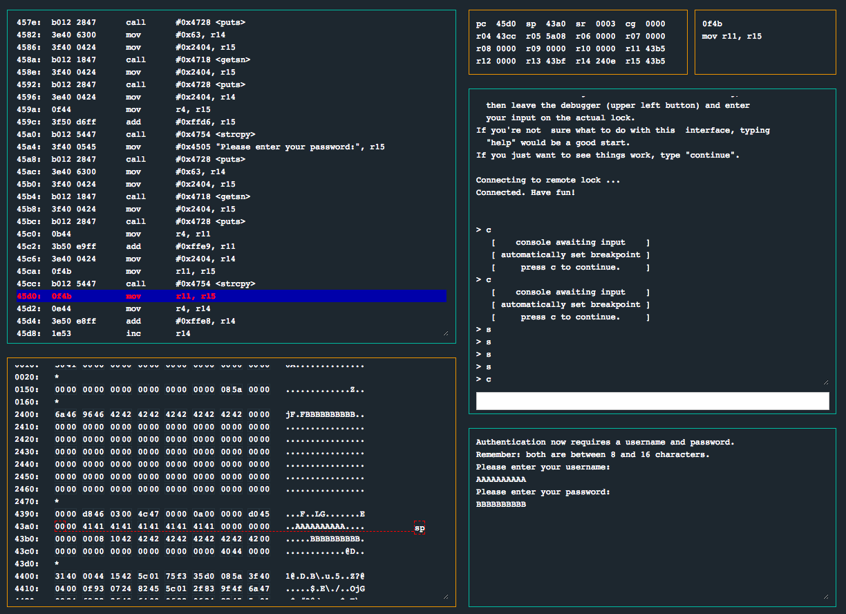 Santa Cruz break after prompts